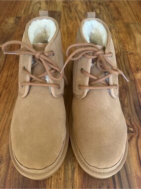 UGGs Men’s Neumel Boots Size 13 — Shearling-Lined Never Worn! Chestnut 🌰